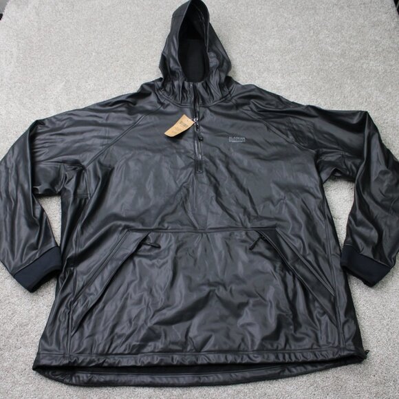 Duluth Jacket NWT Mens 2XL XXL Black Resurrection Bay Pullover Alaskan Hardgear - Picture 1 of 16